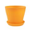 Colorful Flower Pot Round Planters Succulents Plant Pot Nursery Flowerpots Garden Plants Tray Office Decor Planting Supplies