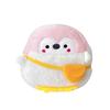 Penguin Plushie Yellow Crossbody Bag with Heart Design - Cute Coin Purse & Data Cable Storage