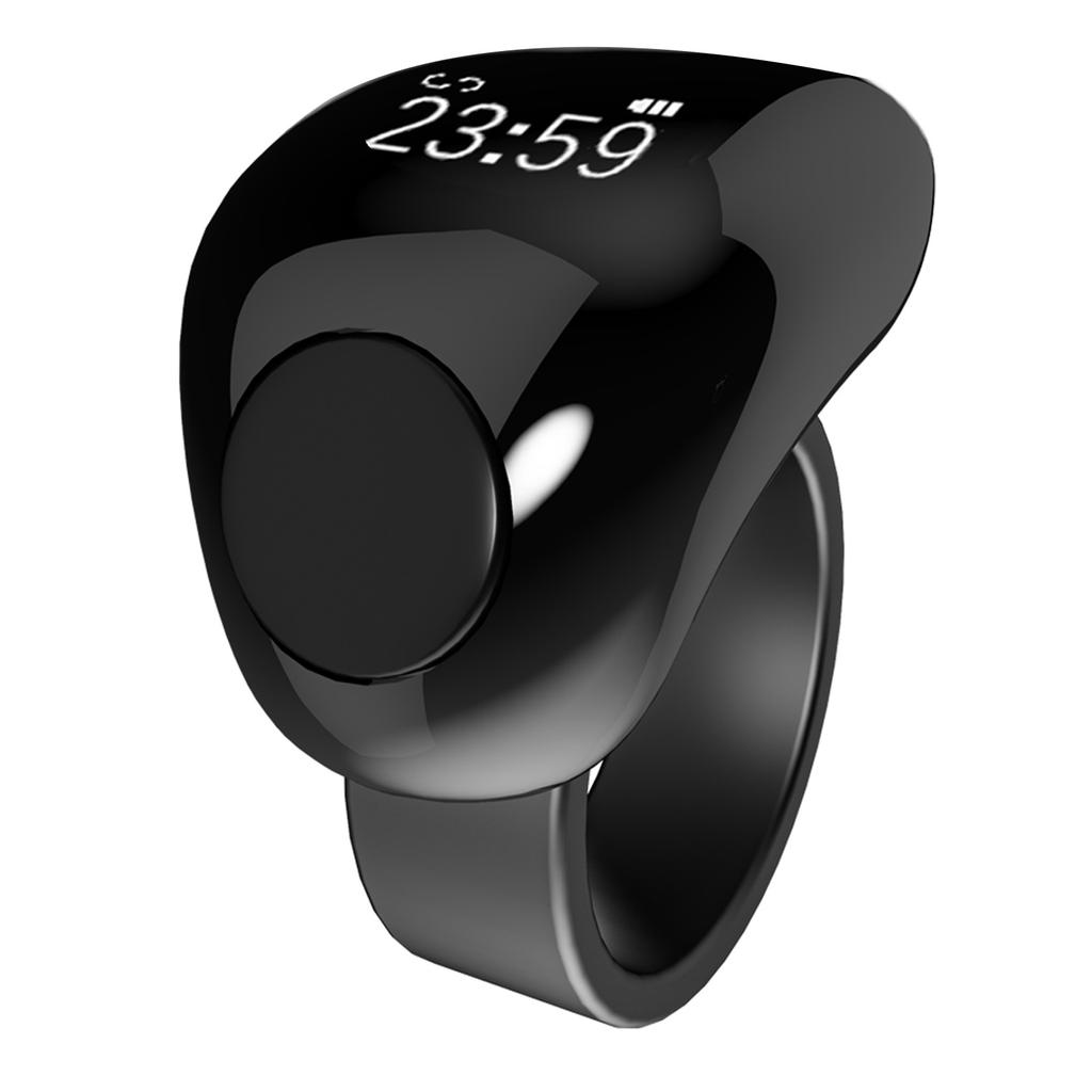 Digital Counter Prayers Reminder Ring Waterproofing Bluetooth 5.1 Adjustable Smart Alarm Tasbih Counter Ring