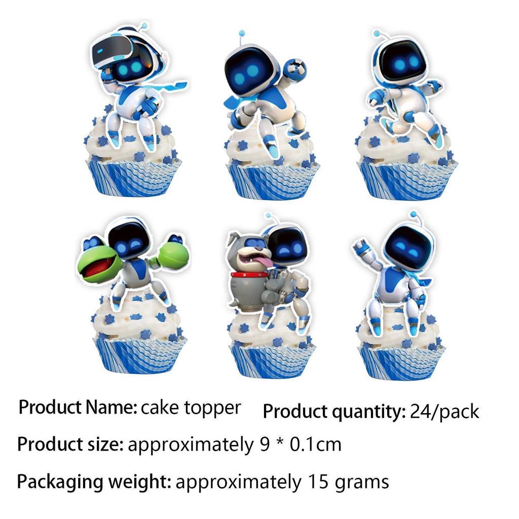 Astrobot Cartoon Space Robot-Themed Birthday Party Supplies: Banners and Party Decorations