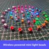 5Pcs DC 5V Wireless Power Supply Transmitter Coil USB Wireless Receiver LED Light Induction Lamp Toys Model Robots Sand Table
