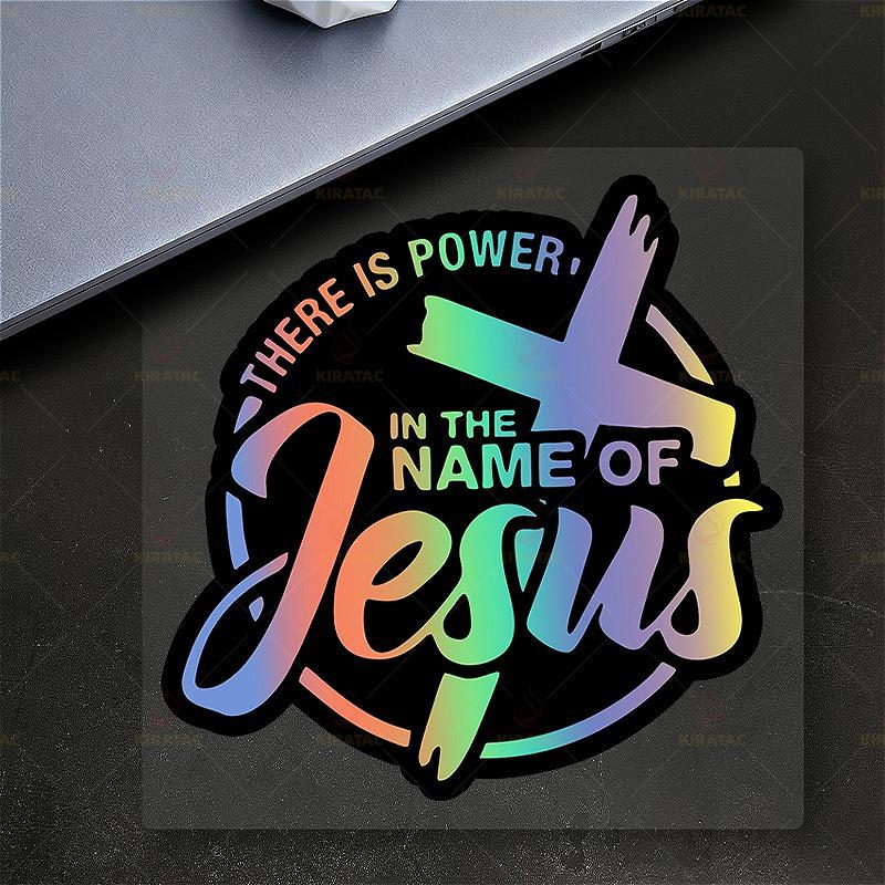 Religiöser Jesus Aufkleber, Wasserdichte Vinyl Aufkleber, Universelles DIY Ornament für Motorrad Heckbox Verkleidung Helm Auto Fenster Roller