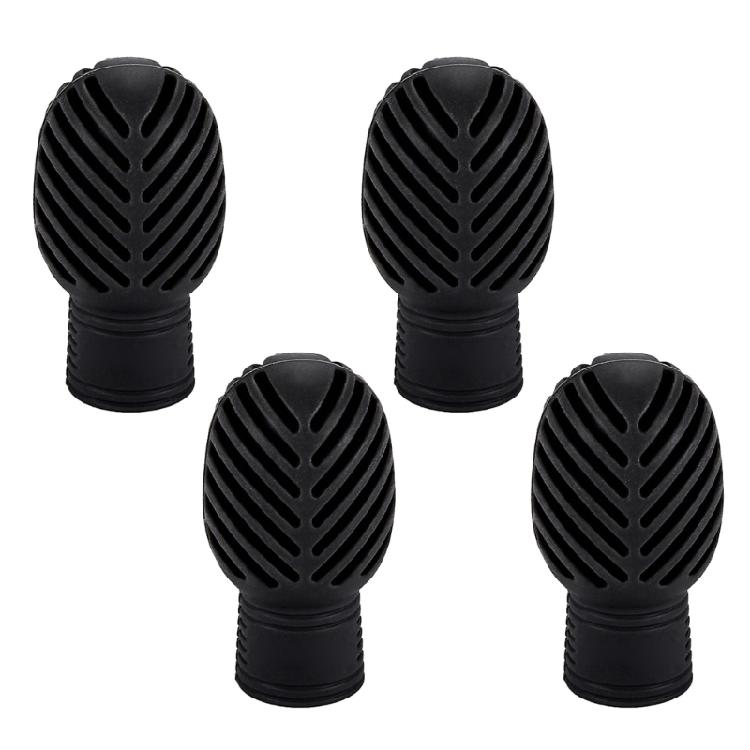 4Pcs Drumstick Mute Tip Drum Dampener Silicone Drumstick Practice Tip Mute Pads Replacement Percussion Tip Enduring