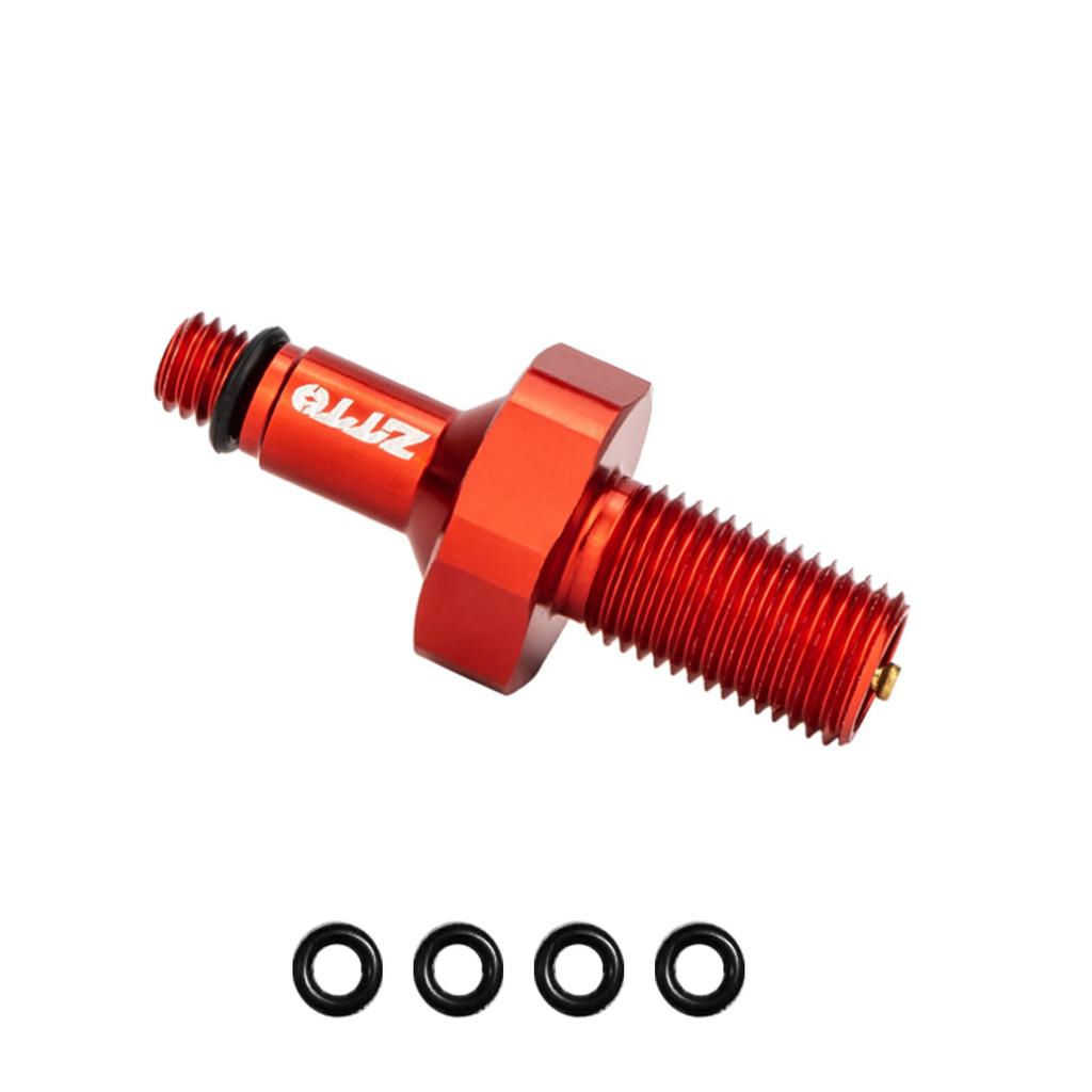 Bike Valve Adapter Conversion Tool Aluminum Alloy Rear Shock Absorber Inflatable Joint Bike Valve Adaptor Tool