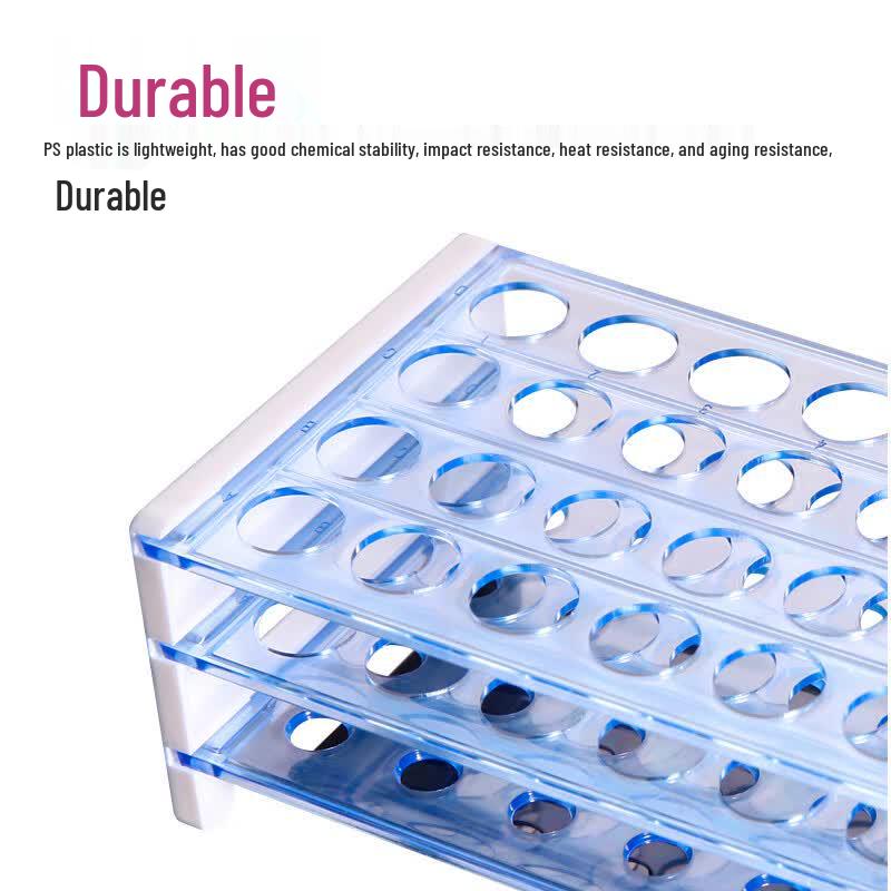 Leigu PS Plastic Three-Layer Test Tube Rack