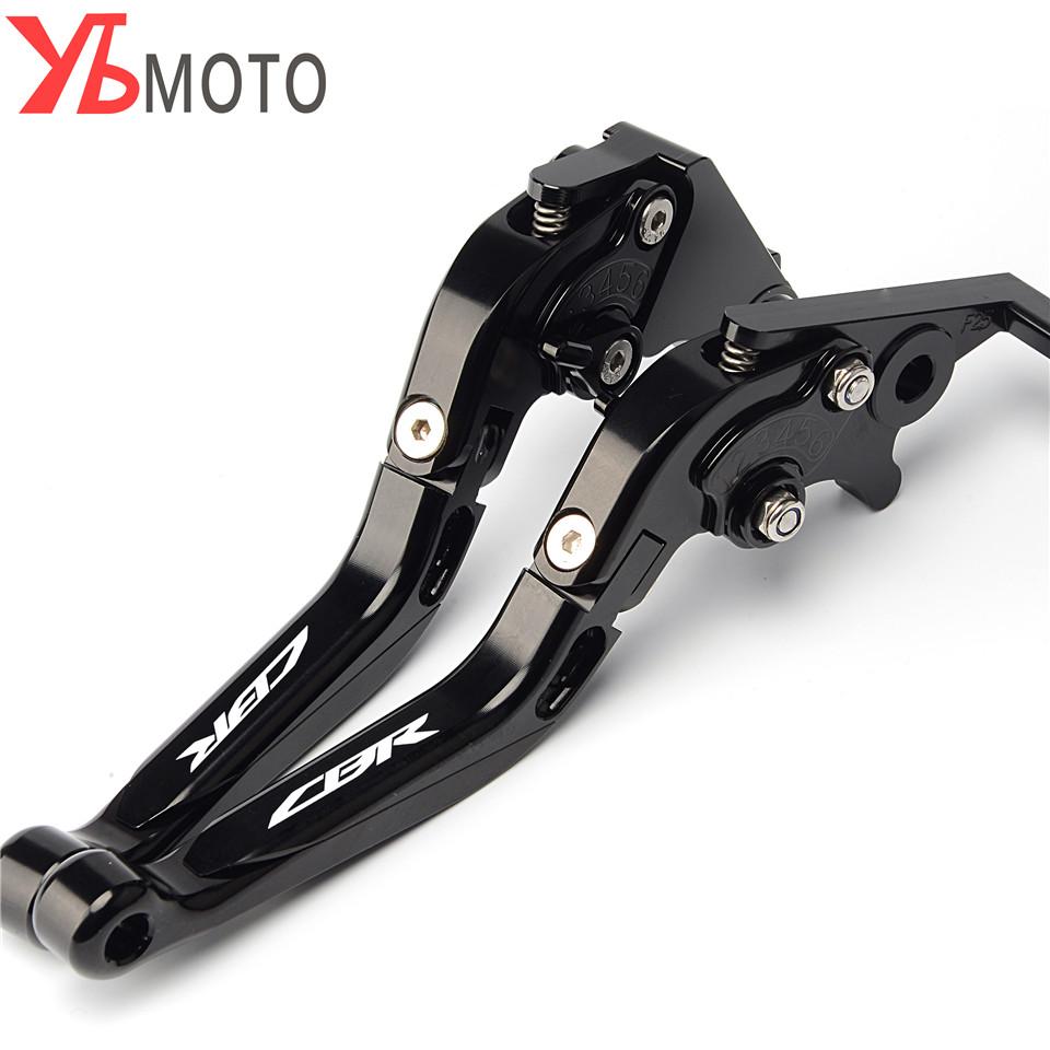For Honda CBR500R CBR300R CBR250R CBR 500R 300R 250R Motorbike Adjustable Folding Extendable Clutch Brake Levers With
