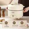 Multi-Functional Electric Cooker: All-in-One Pot for Hot Pot, Stir-Fry, Rice Cooking, Frying, Grilling, and Steaming.