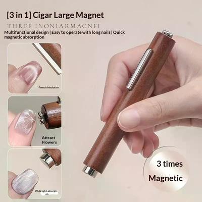 7/13Pcs Cat Eye Magnet Tool Suction Steel Ball Special Magnet Pen Nail Magnet Set For Cat Eye Gel Polish DIY Manicure Tools
