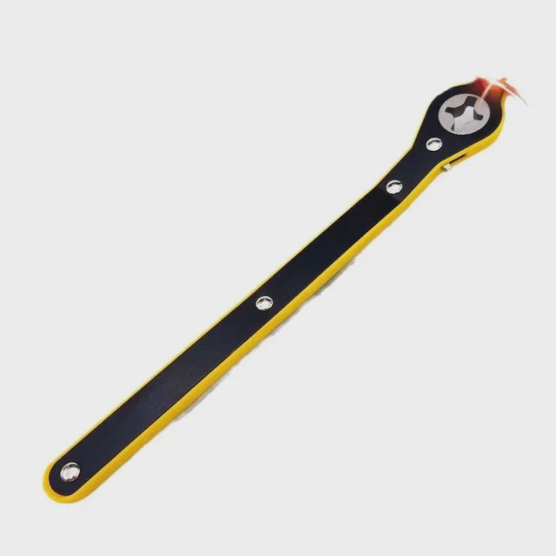 Labor-Saving Hand-Crank Car Jack & Ratchet Wrench Set for Tire Changing
