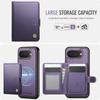 2 in 1 Detachable Business Magnetic Cards Solt Wallet Case For Google Pixel 10 Pro XL 9A 9 8 8A 7A Comfortable Grip Stand Cover