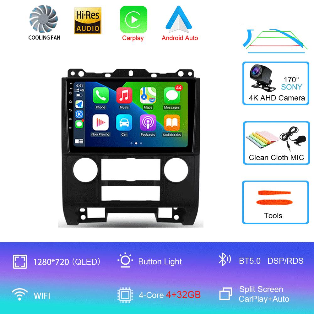 

Автомобильное радио Android14 для Ford Escape 2007 2008 2009 2010 2011 2012 Навигация GPS Мультимедиа Видеоплеер Стерео беспроводной Carplay
