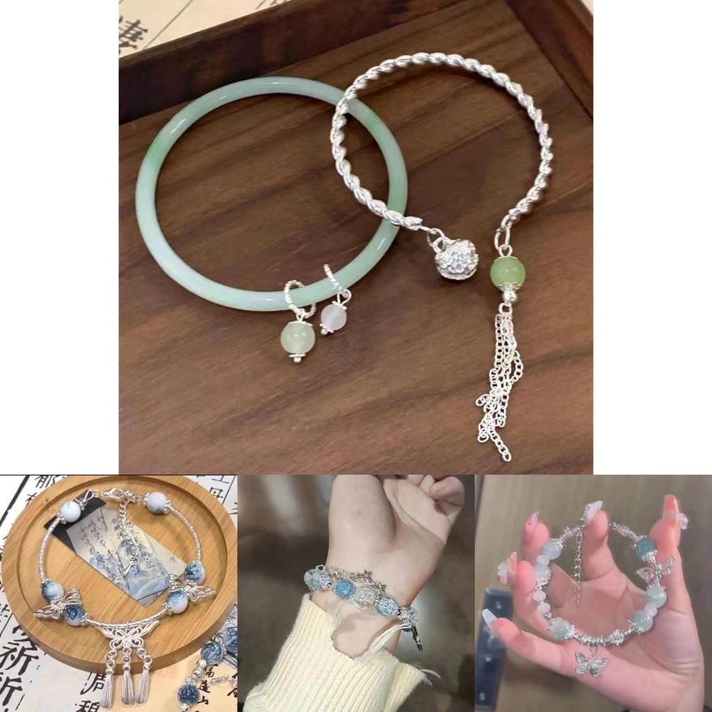 Schickes Perlenarmband im chinesischen Stil für Damen Wunderschöner Reisesouvenir-Schmuck