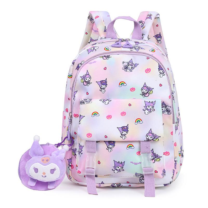 My Melody Cartoon Kids Backpack With Breathable Canvas For Kindergarten Daily Use