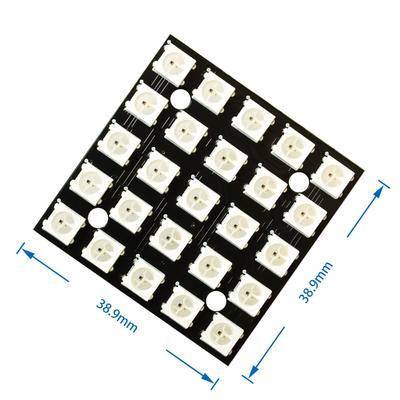LED WS2812 5050 RGB 5x5 5*5 Matrice de 25 LED pour Arduino