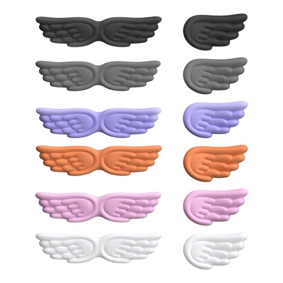 Angel Wing Keyboard Wrist Rest Ergonomic Wrist Support Pad Silicone Mouse Wrist Rest Laptop Wrist Cushion for Office Gaming