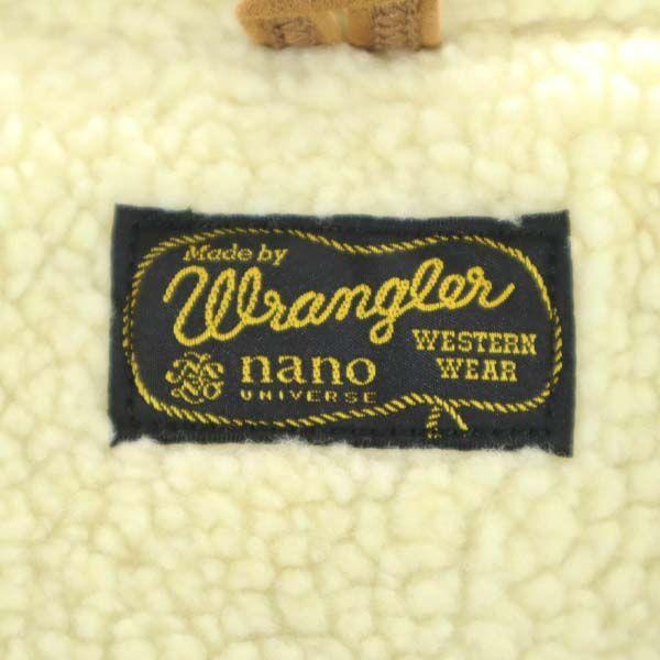 unused Wrangler Nano Universe Bespoke Suede-like Bore jacket nanouniverse Men's Used