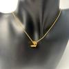 Collana Usata SAINT LAURENT metallo dorato Donna