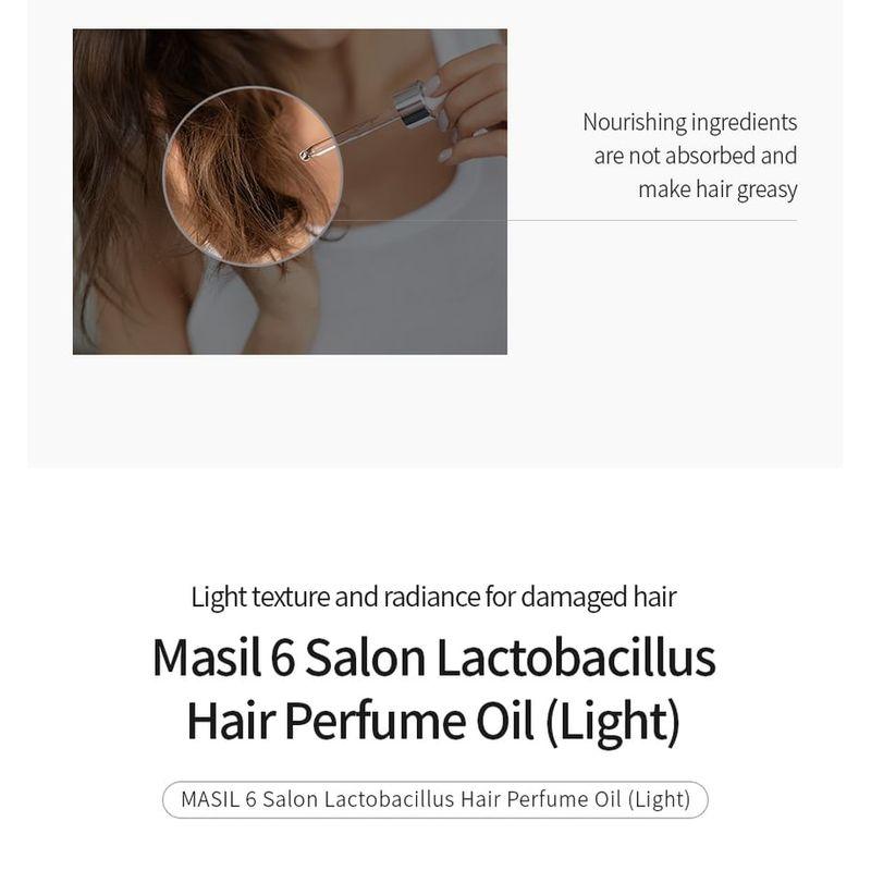 MASIL - 6 Salon Lactobacillus Hair Perfume Oil Light