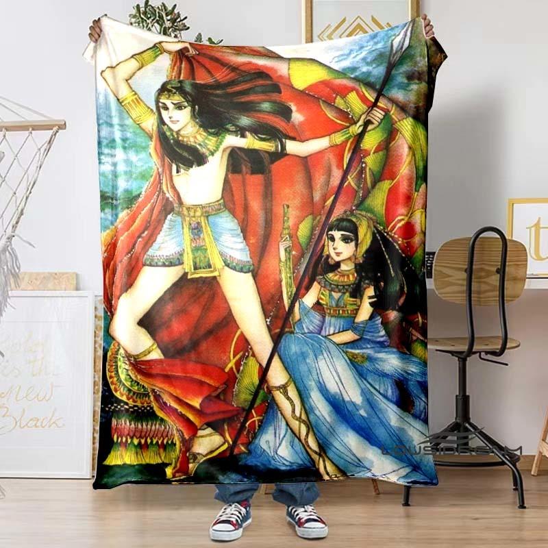 Customizable Blankets Nile Daughter (Japanese Comics) Printed Blankets Living Room Bedroom Sofa Warm Blanket