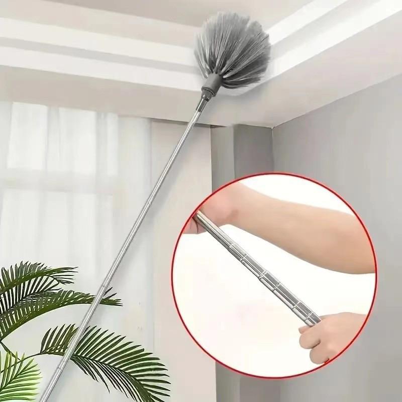 Spider Web Ceiling Duster with Retractable Brush