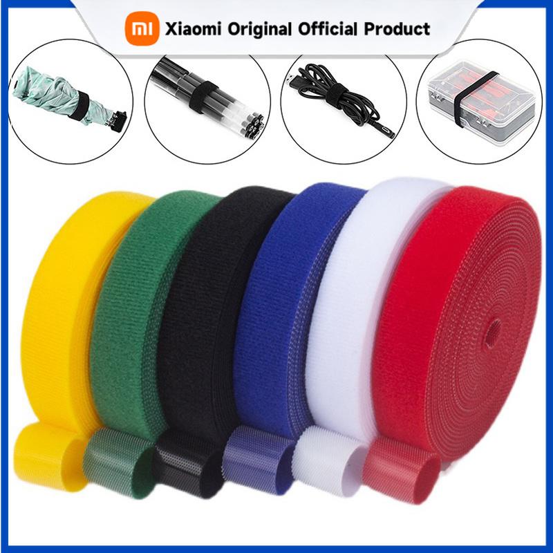 Xiaomi Cable Organizer Clips USB Cable Winder Management Nylon Free Cut Ties Wire Mouse Earphone Holder Cord Phone Hoop Tape Protector