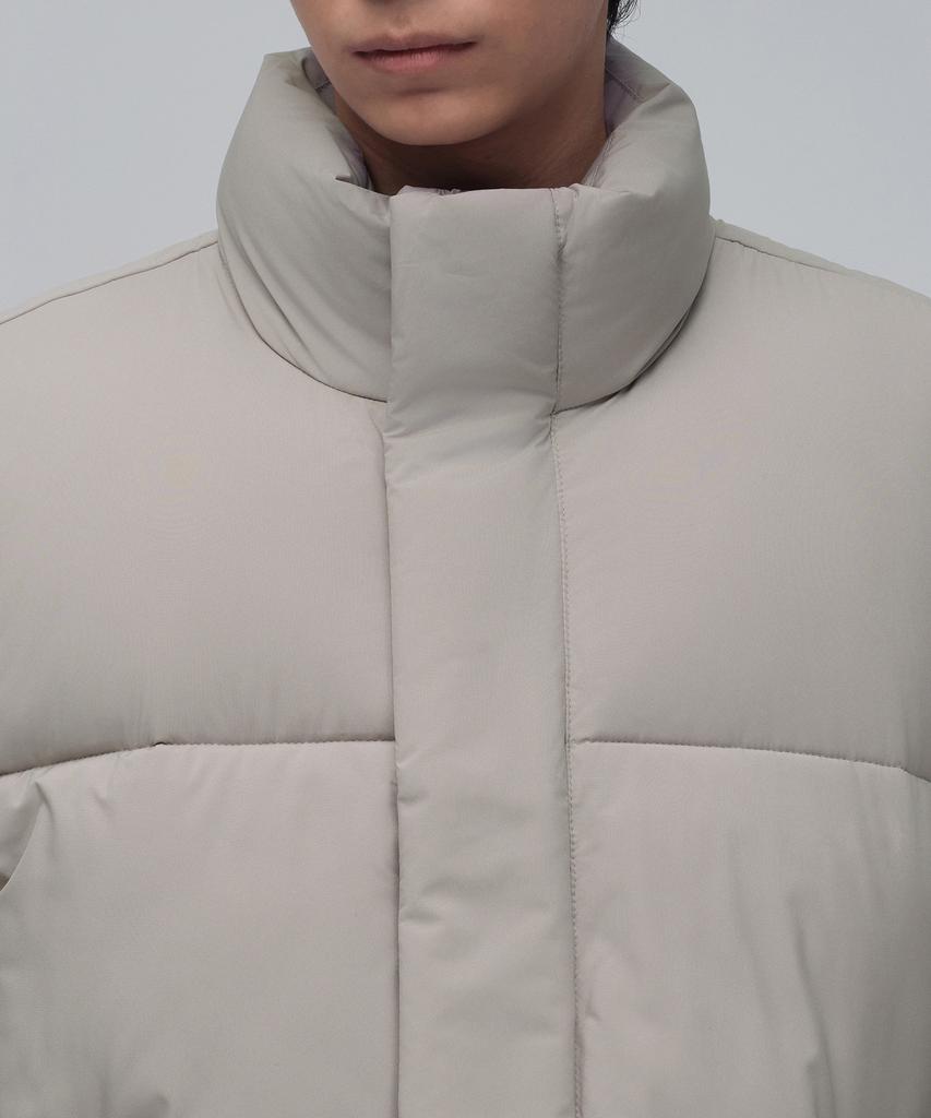 Musinsa Standard Daily Puffer Short Padded Jacket [Light Beige]