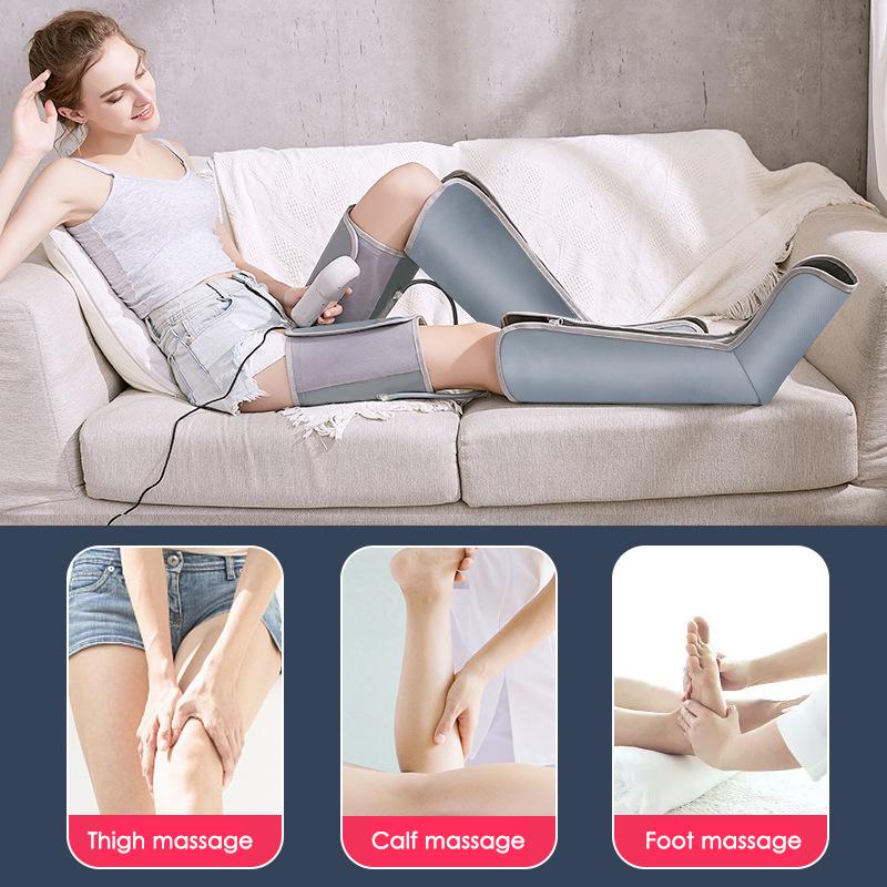 Ankles Circulation Therapy Massager Electric Legs Massage Air Compression Leg Cover Calf Arm Boot Socks Relaxation Health Care