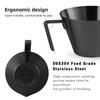 100ml Espresso measuring cup with handle 304 Stainless Steel Coffee Extraction Cup Kitchen Tool Accessories Coffee Mug for Bar
