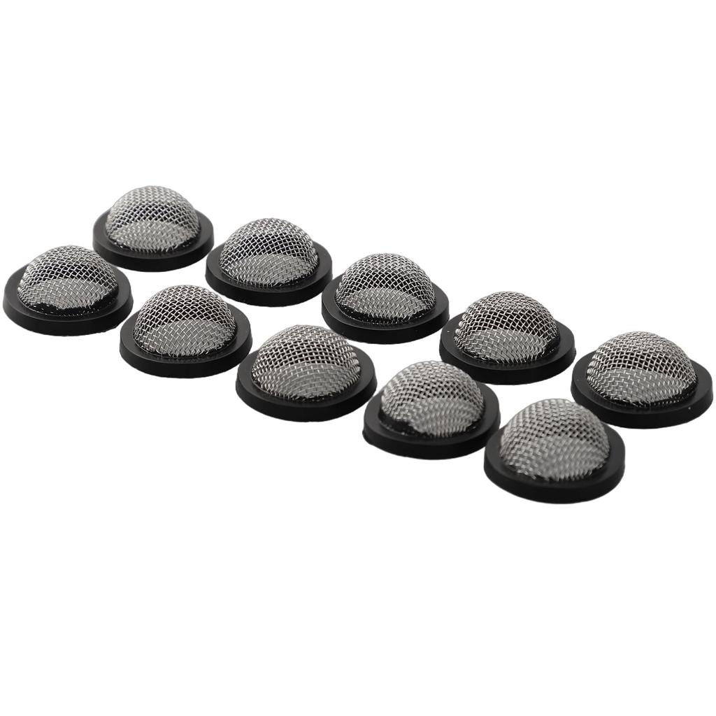 10pcs Garden Shower Hose Silicone Rubber Washers Filter Mesh Replacement For Washing Machine Faucet Seal Shower Head Accessories