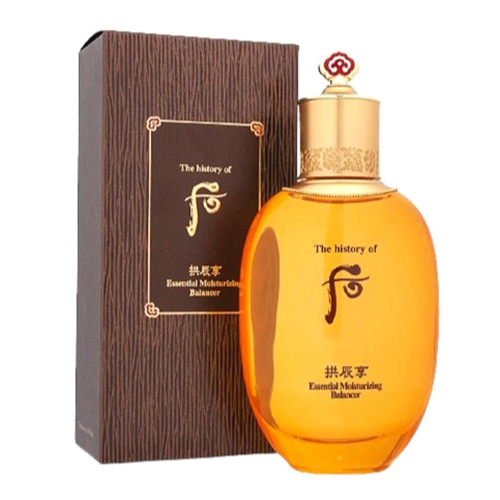 The History of Whoo Gongjinhyang Essential Nourishing Balancer 150ml | Korean Herbal Hydrating & Revitalizing Toner