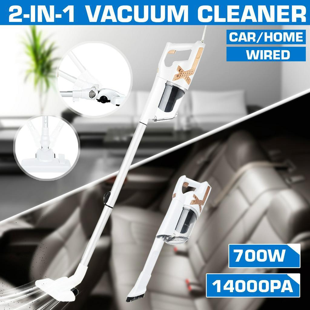 14000PA 100-240V Handheld Vacuum Cleaner Corded Stick Household Vacuum Cleaner with HEPA Filter for Home Hard Floor Car Pet 700W