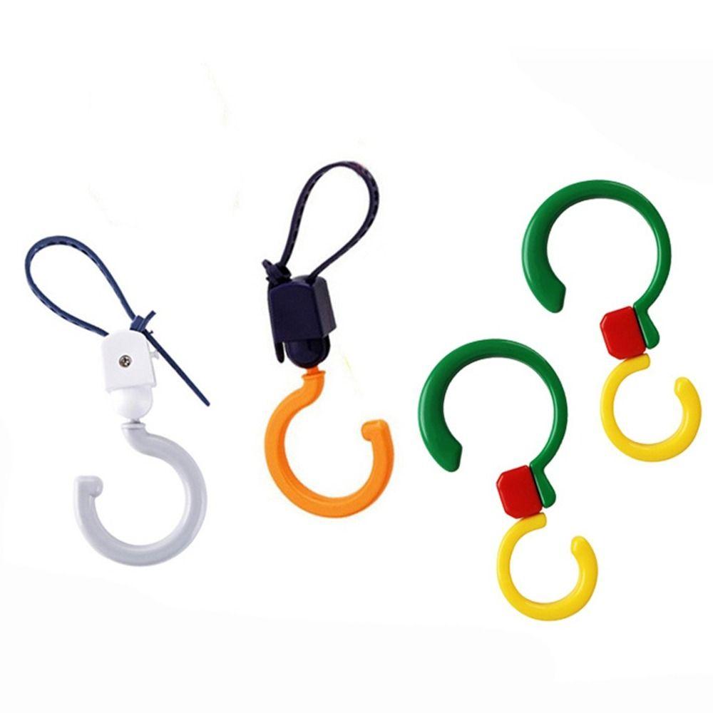 

10Pcs Hanging Baby Stroller Hook Non-Marking Car Seat Hooks Baby Stroller Accessories Style D