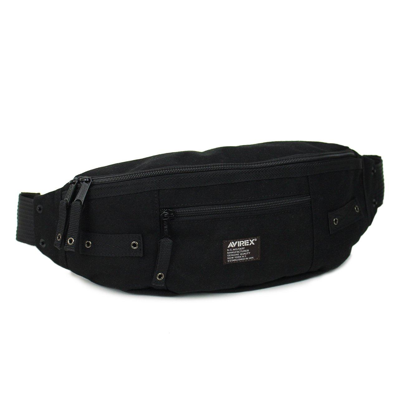

EAGLE Series Body Bag One Shoulder Bag Crossbody Bag Waist Bag 2WAY AVX3521 Black [Avirex] чорний
