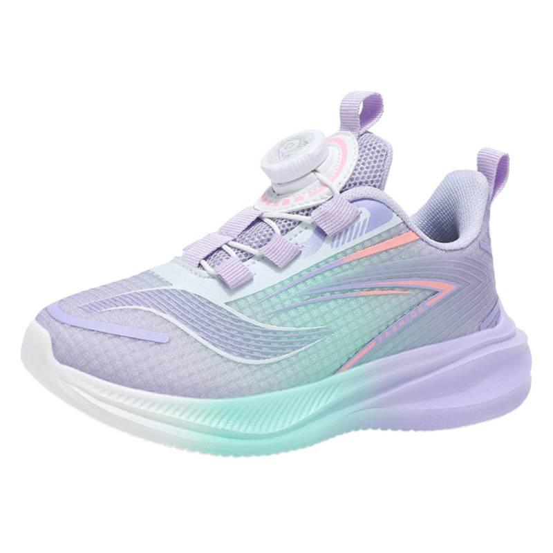 Girls shoes Red Rabbit 7 running shoes 2025 new summer children's soft-soled rotating buckle sneakers girls light
