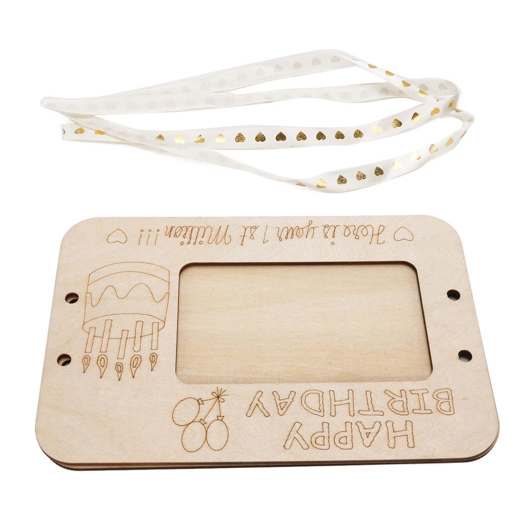 Your First Million Wooden Wallet Creative Money Holder Cash Gift Birthday Wedding Present Desk