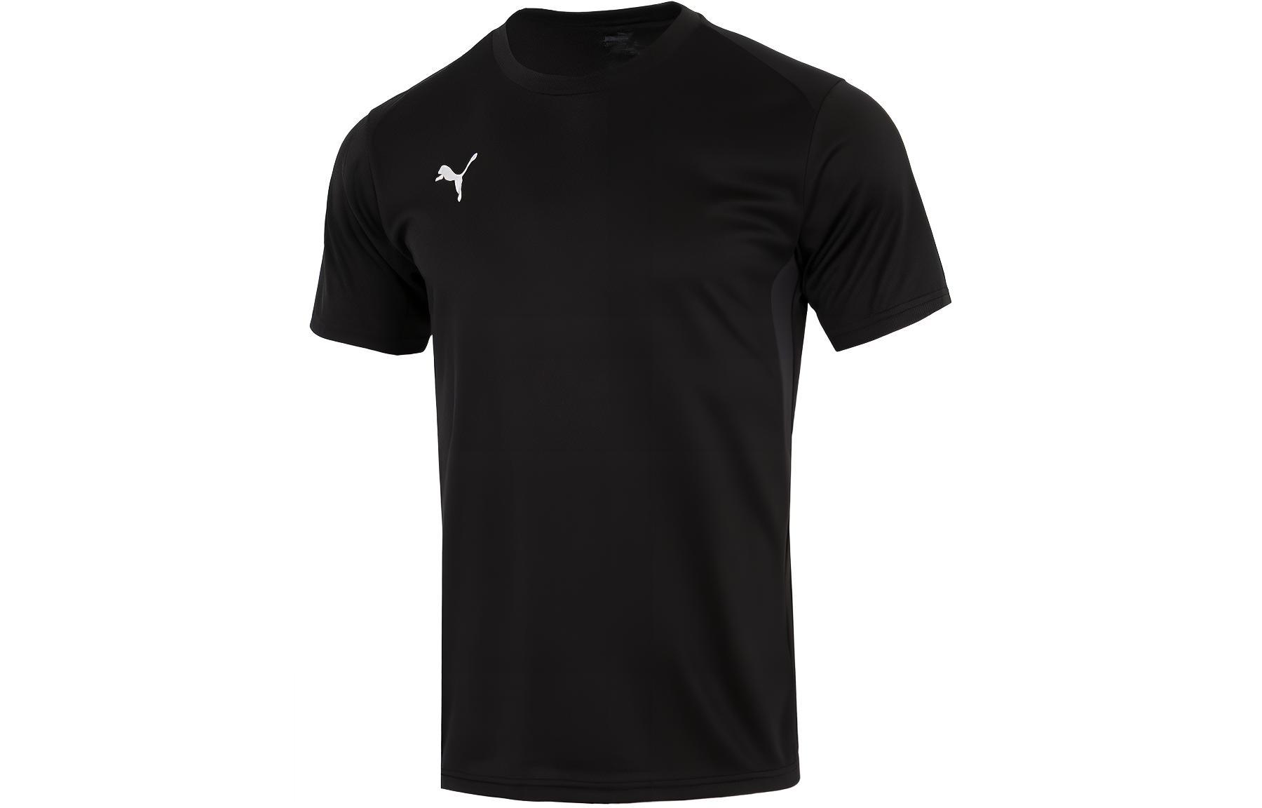 PUMA CLASSICS Футболки Мужские Черный Круглый вырез Умеренный 658636-03 S
