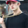 Long 316L Stainless Steel Chunky Miami Cuban Link Chain Gold Plated Hip Hop Necklace 8mm-10mm for Men Women