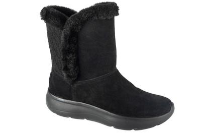 On-The-GO Encore - Snow Flurry, Womens Black Winter Boots