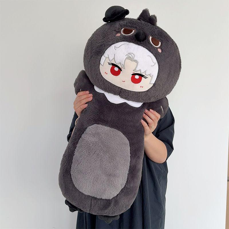 Love And Deep Space 80cm Long Large Throw Pillow Zayne Rafayel Sylus Xavier Plush Doll Pillow Doll Ornament Birthday Gift