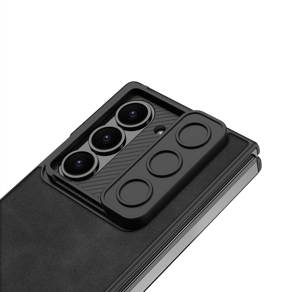 Samsung Z Fold6 Mobile Phone Case Push Window Lens Case Film Integrated Ultra Thin Folding Screen Anti Fall Protection Case
