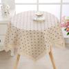 Table Cover Tablecloth with Tassel Wrinkle Free Anti-Fading Washable Dust-Proof for Kitchen Dining Party Desktop Decoration