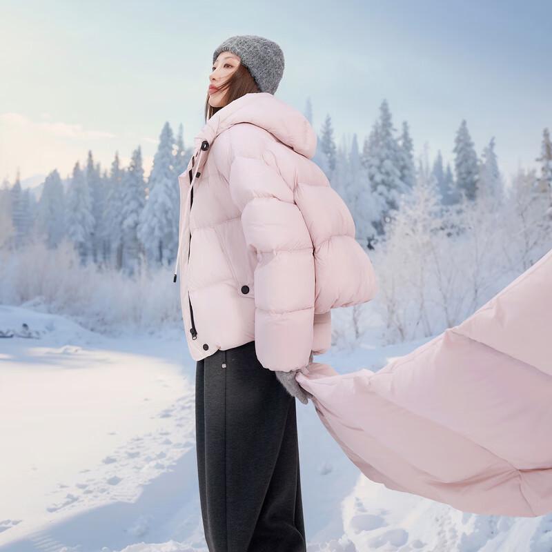 

Sancai Women s Plus Size Hooded Duck Down Puffy Jacket 2XL 175/100B