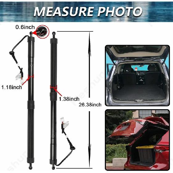 Siłowniki klapy bagażnika elektrycznej do Toyota Highlander 3.5L LE XLE Limited 2014-2019