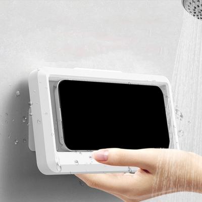 Self-Adhesive Bathroom Mobile Phone Box Wall Mounted Shower Phone Case  Kitchen
