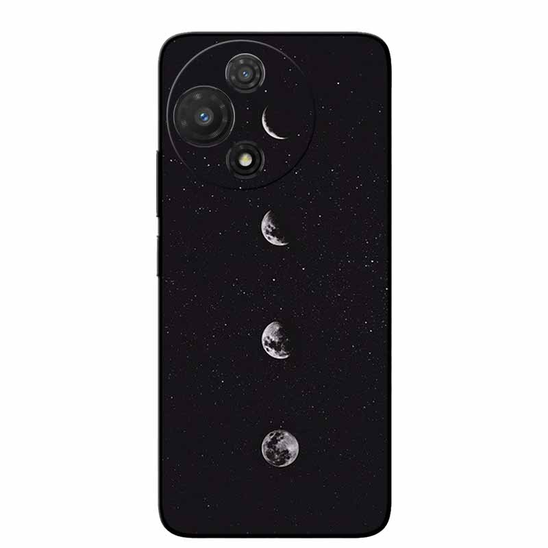 For TCL 60R 5G Case T519H Fashion Protective Silicone Back Cover Cases For TCL 60 R Animal Black Phone Funda TCL 60R T519H Coque