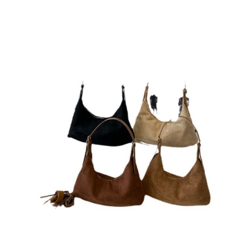 Frosted Retro Bag Women's Large-capacity New Autumn and Winter Versatile Shoulder Messenger Bag Class Commuter Tote Bag