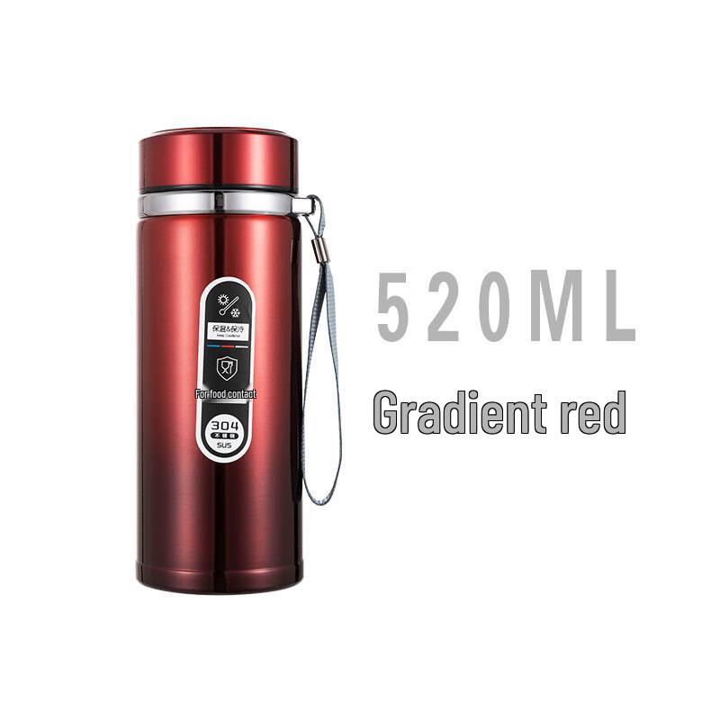 

TLAKEHO 304 Stainless Steel Thermos with Strap