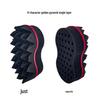 Oval Curling Sponge Roll Brush for Messy or Short Hair