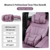 Flannel Lumbar Support Car Seat Pillow