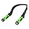 Wiederaufladbares LED-Halslicht für Lesen, Camping, Laufen und Notfälle